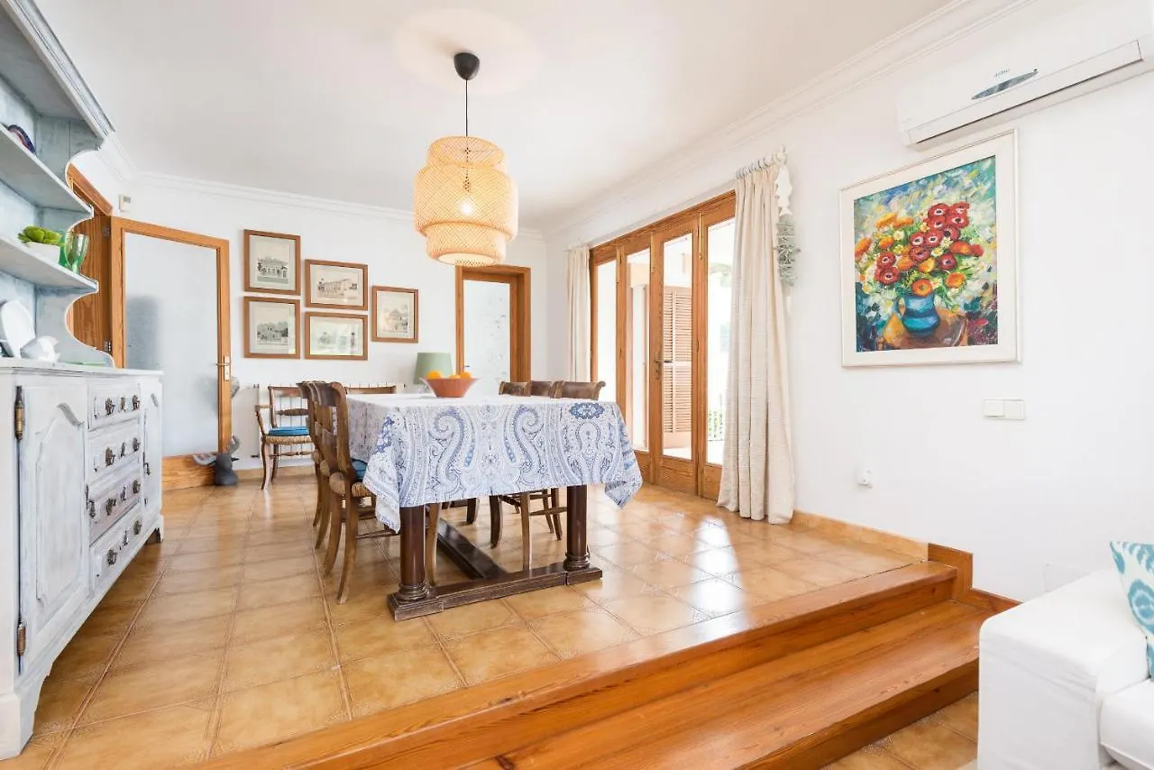 Villa Camila Para 7 Junto A Playa De Sant Pere Alcudia