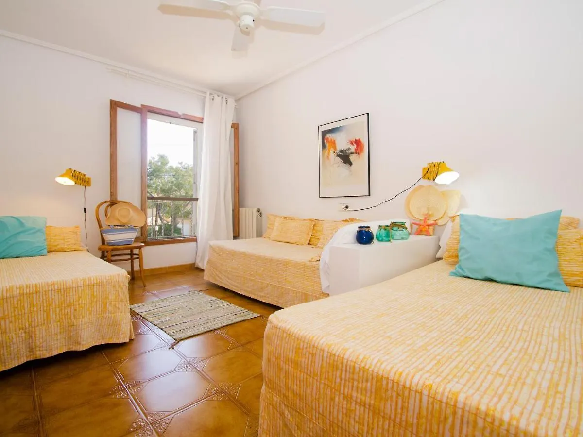 Villa Camila Para 7 Junto A Playa De Sant Pere Alcudia  Spain